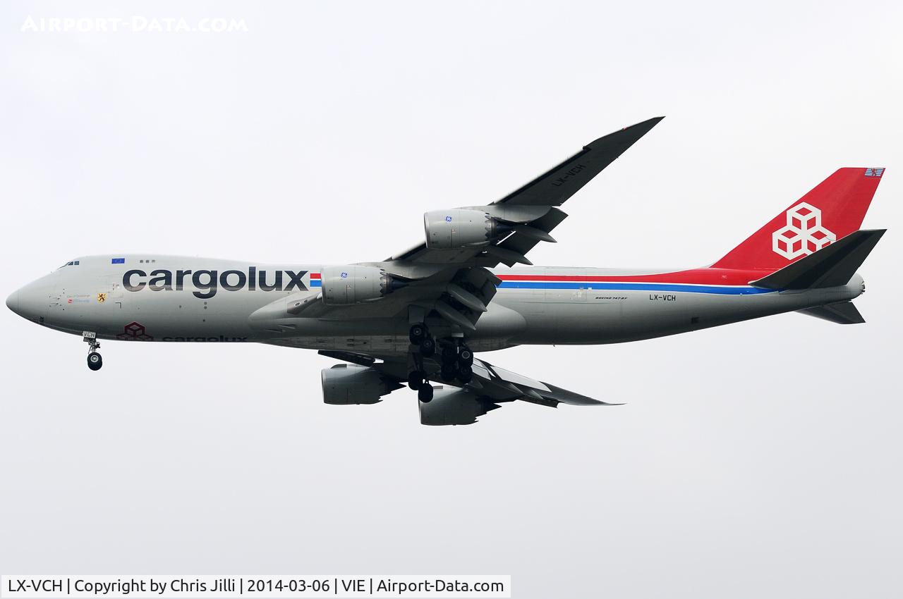 LX-VCH, 2013 Boeing 747-8R7F C/N 35821, Cargolux