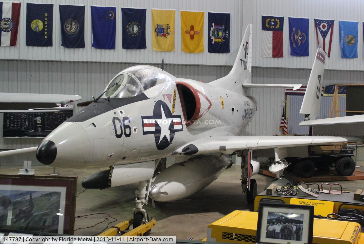 147787, Douglas A-4L Skyhawk C/N 12551, A-4L Skyhawk at Battleship Alabama Museum