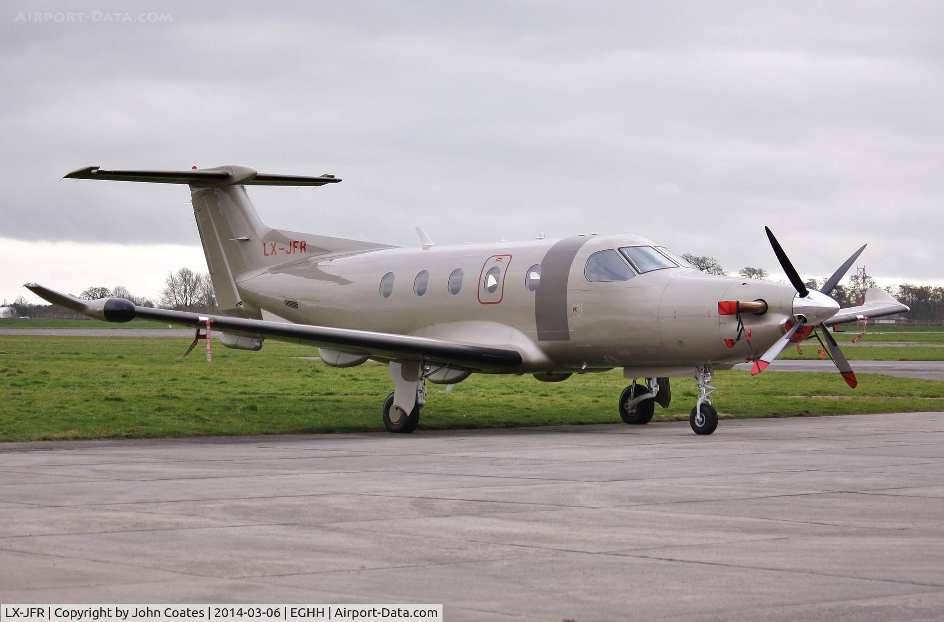 LX-JFR, 2010 Pilatus PC-12/47E C/N 1233, At Pilatus Centre