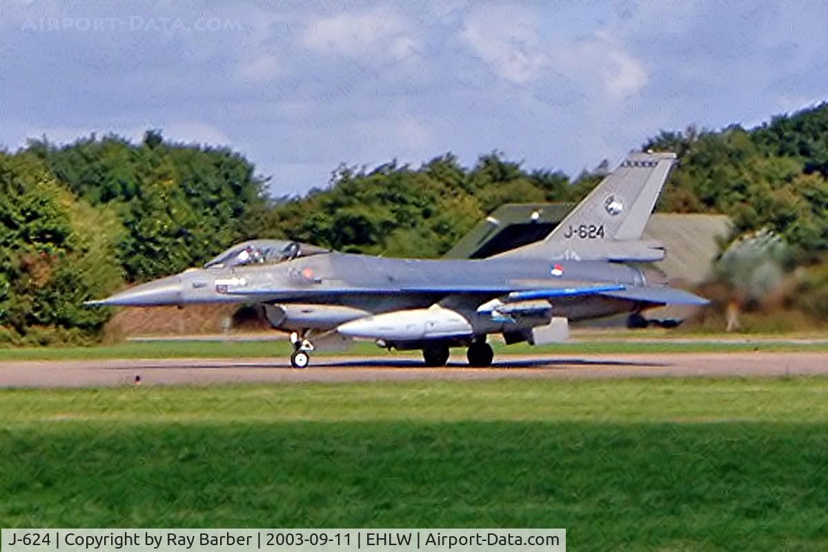J-624, Fokker F-16A Fighting Falcon C/N 6D-56, General Dynamics F-16AM Fighting Falcon [6D-56] (Royal Netherlands Air Force) Leeuwarden~PH 11/09/2003