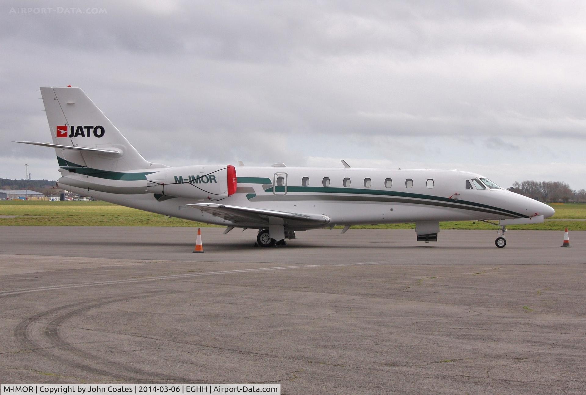 M-IMOR, 2015 Cessna 680 Citation Sovereign C/N 680-0346, At CSE