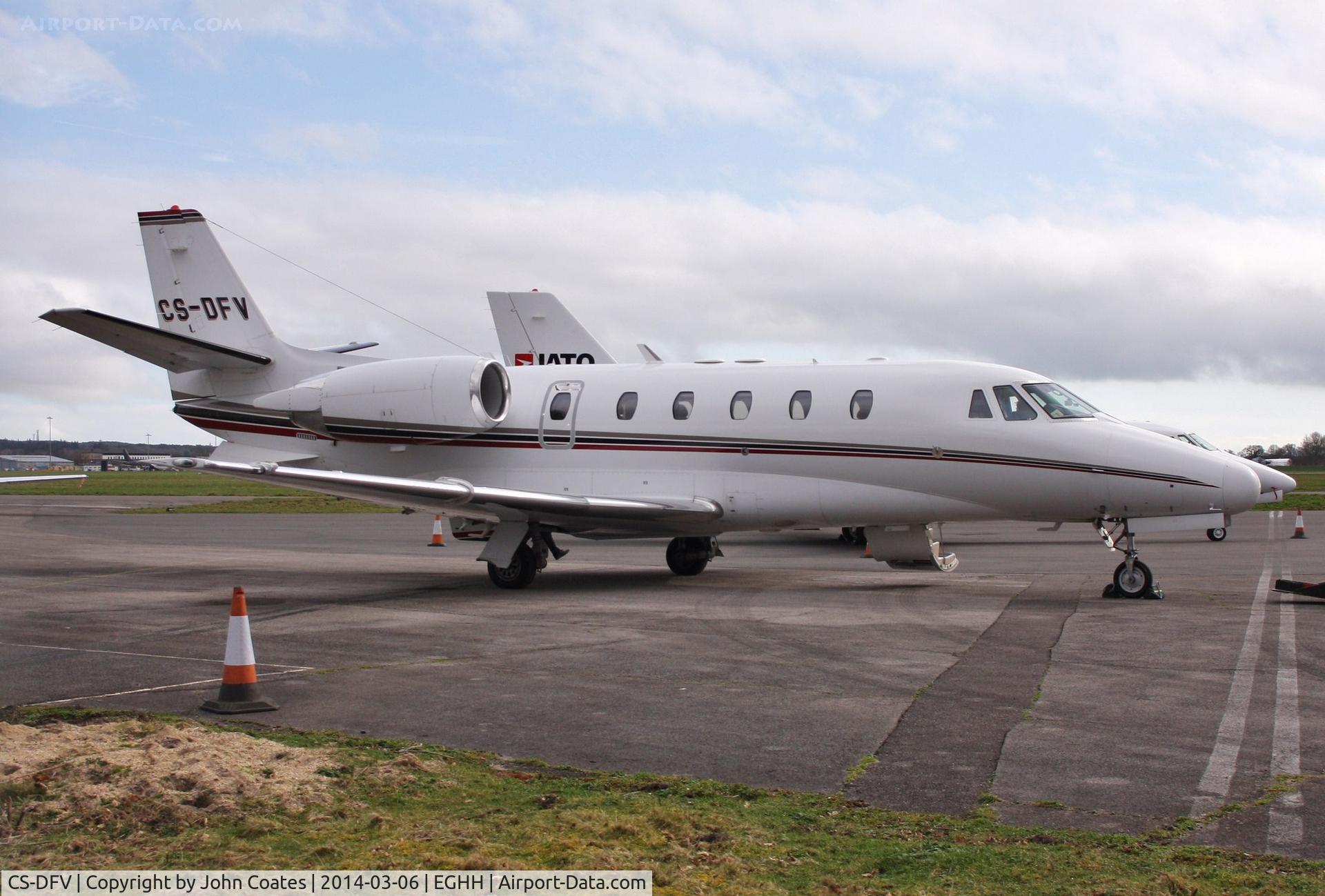 CS-DFV, 2004 Cessna 560XL Citation Excel C/N 560-5543, Parked at Signatures