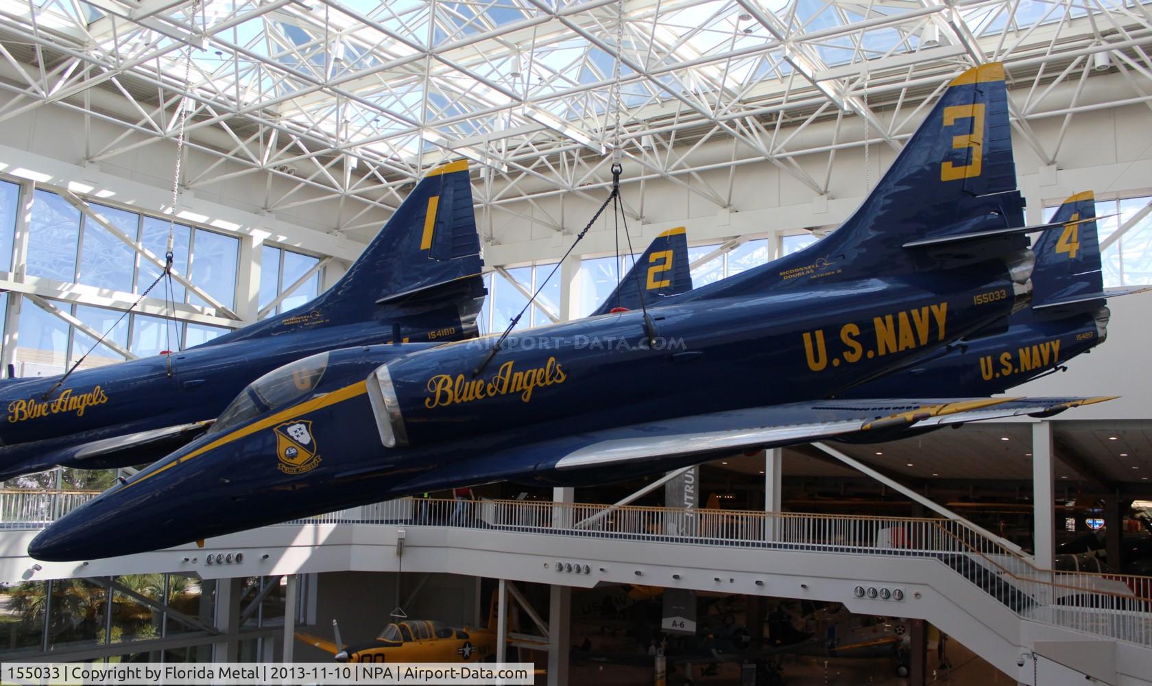 155033, Douglas A-4F Skyhawk C/N 13849, Blue Angels A-4F Skyhawk