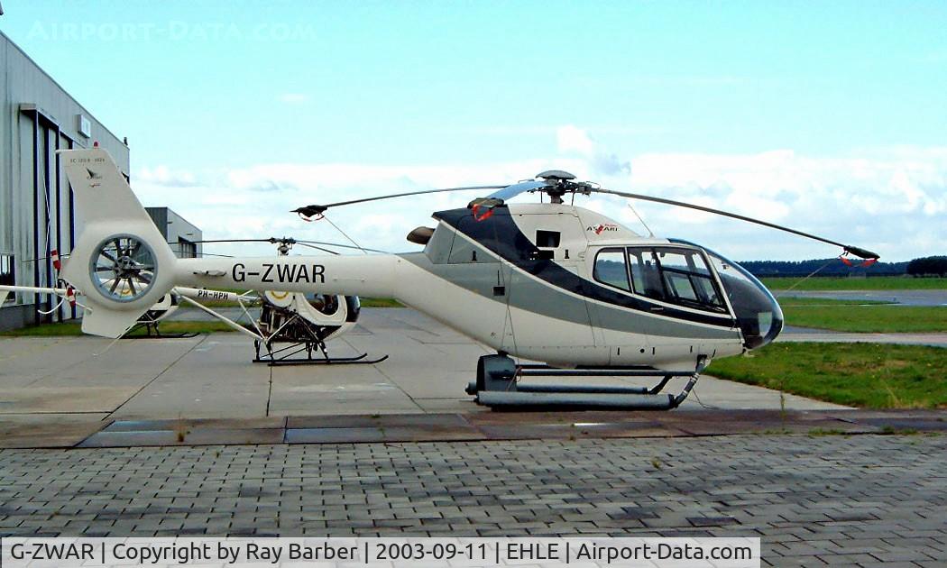 G-ZWAR, 1999 Eurocopter EC-120B Colibri C/N 1024, Eurocopter EC.120B Colibri [1024] Lelystad~PH 11/09/2003