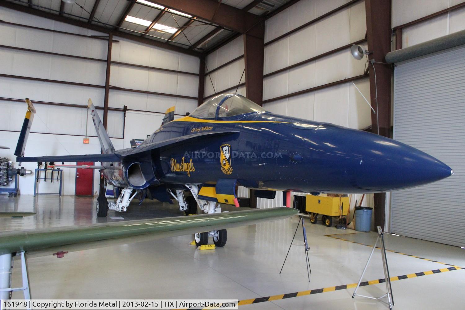 161948, McDonnell Douglas F/A-18A Hornet C/N 0157, Blue Angels F/A-18A Hornet