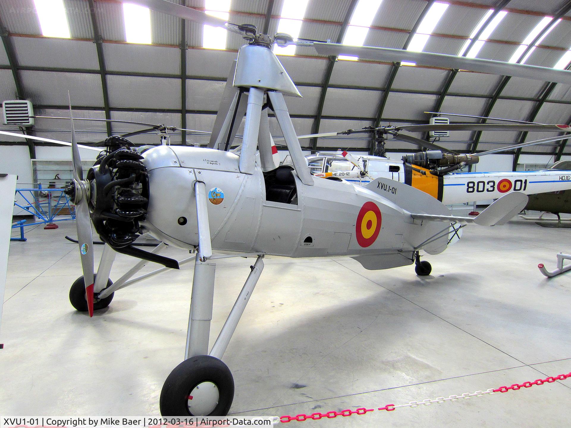 XVU1-01, Cierva C-30 C/N Not found XVU1-01, XVU1-01 @ Museo del Aire