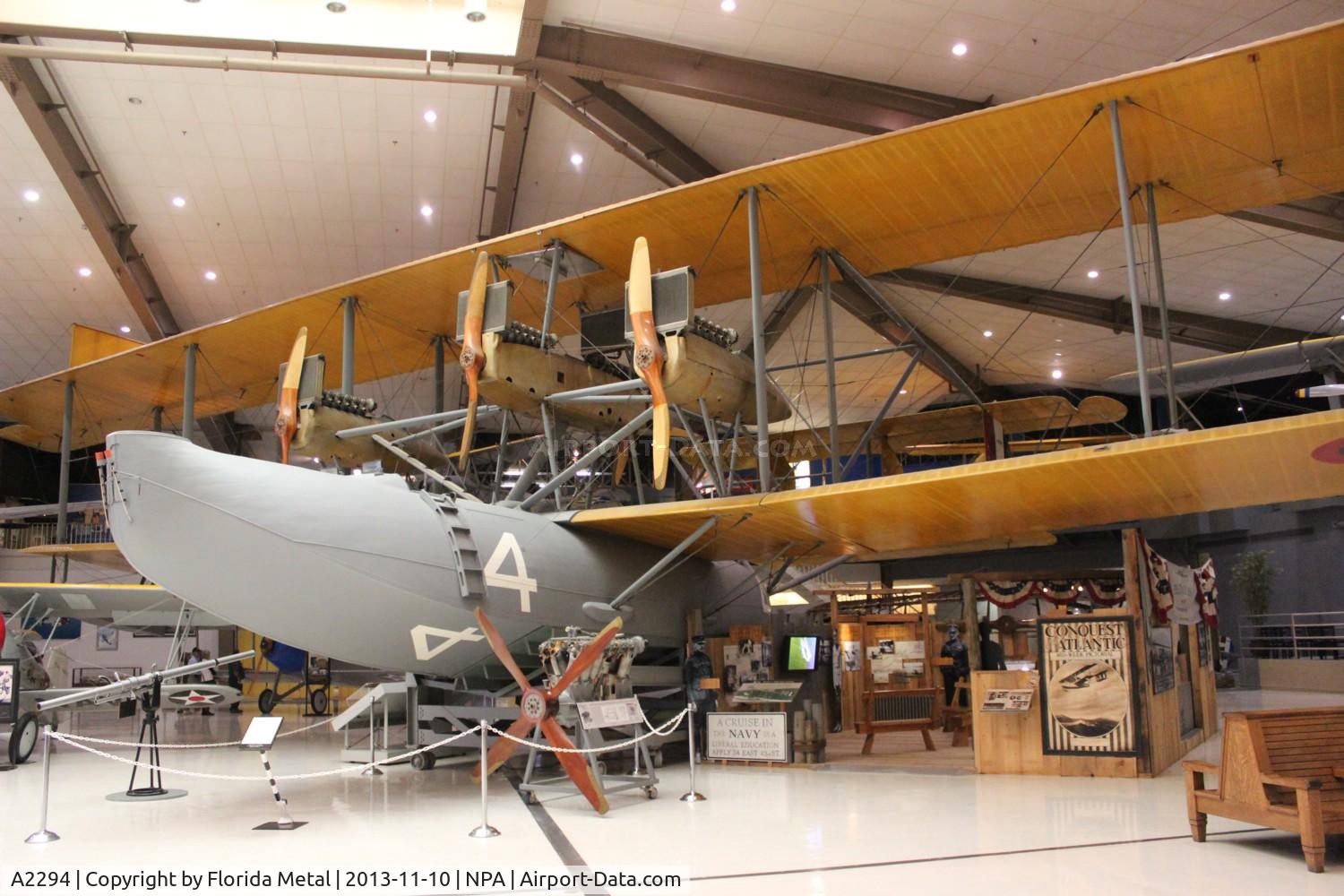 A2294, 1919 Curtiss NC.4 C/N Not found A2294, Curtis NC.4