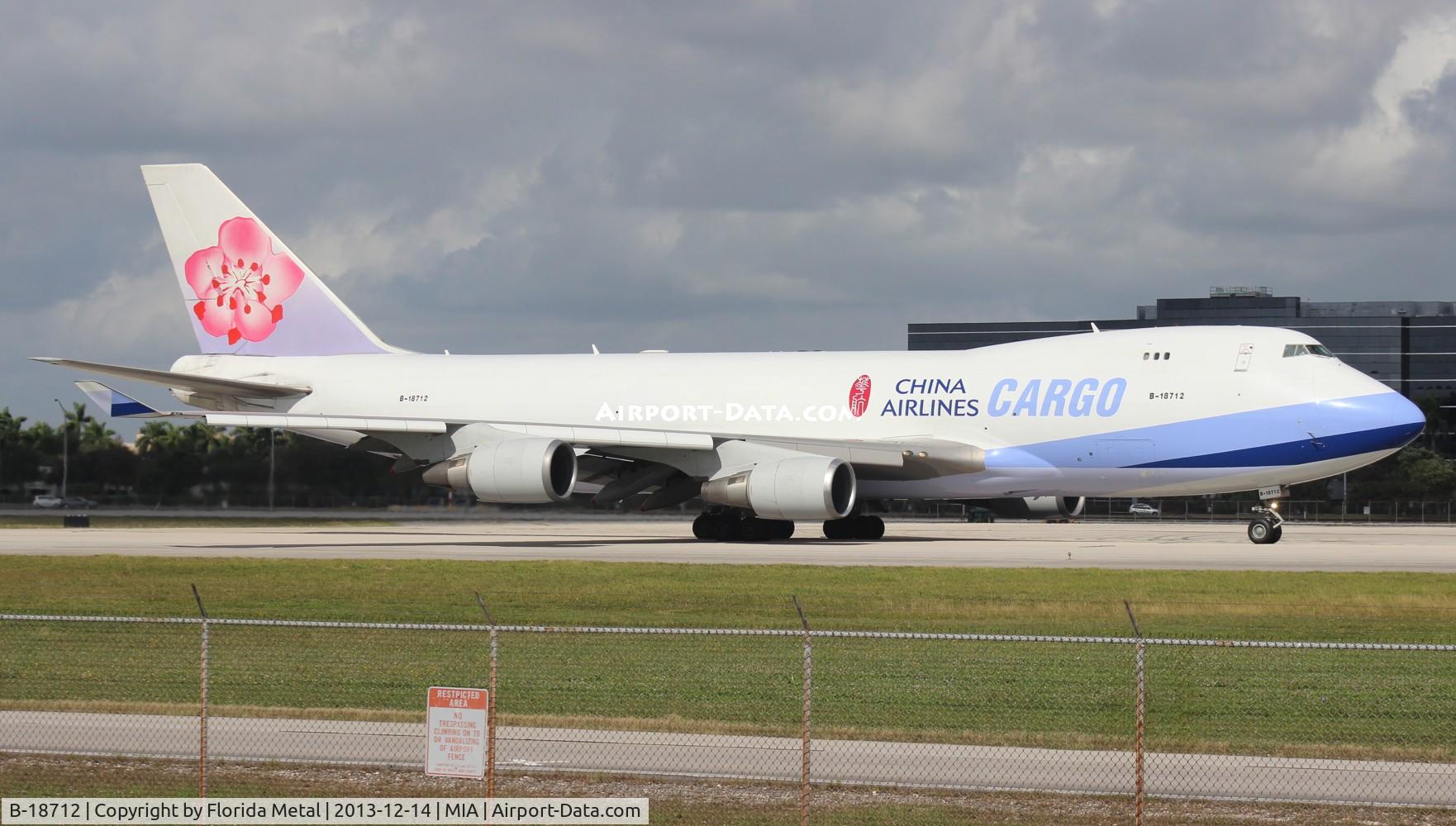 B-18712, 2003 Boeing 747-409F/SCD C/N 33729, China Cargo 747-400