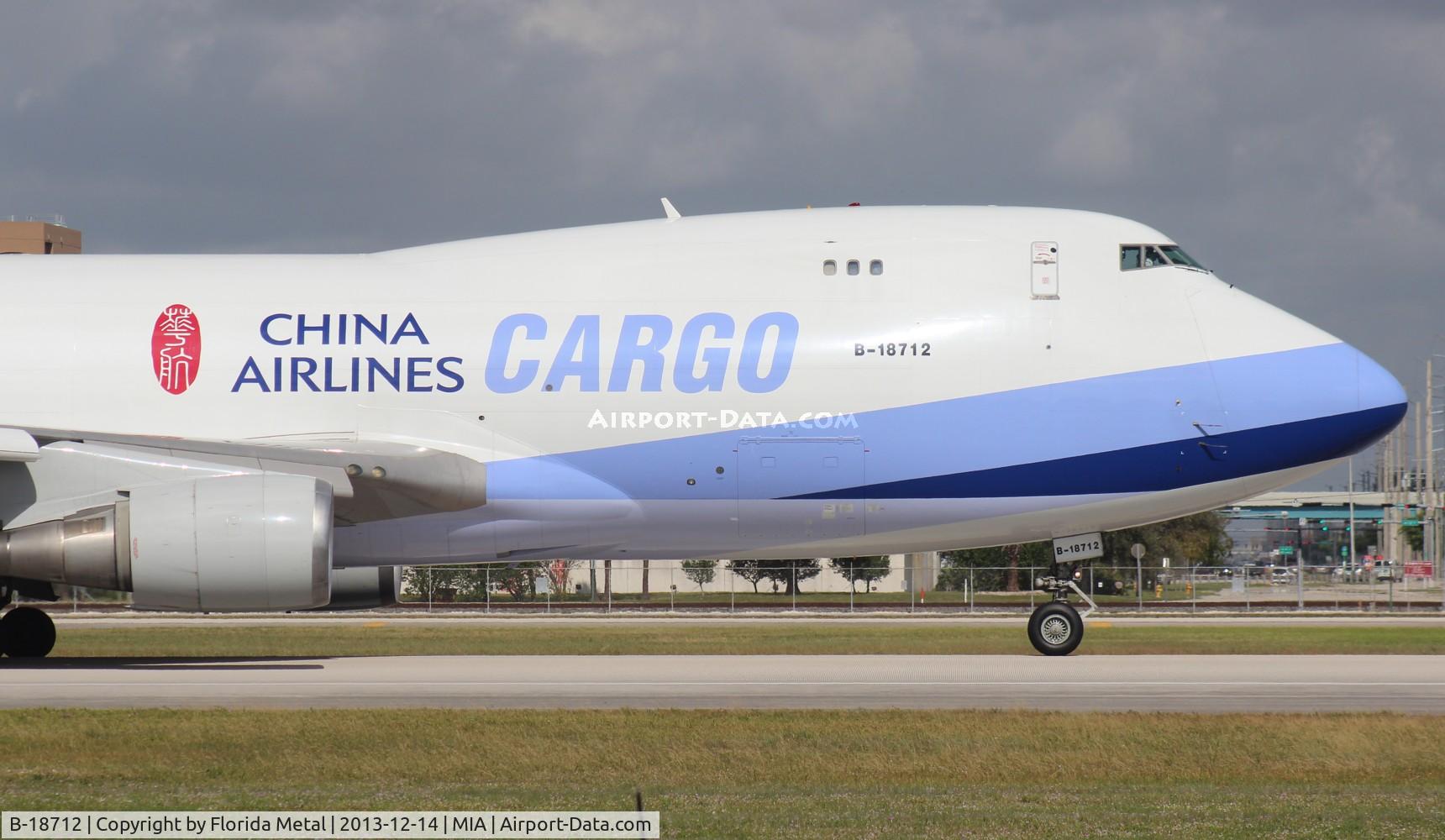 B-18712, 2003 Boeing 747-409F/SCD C/N 33729, China Cargo 747-400
