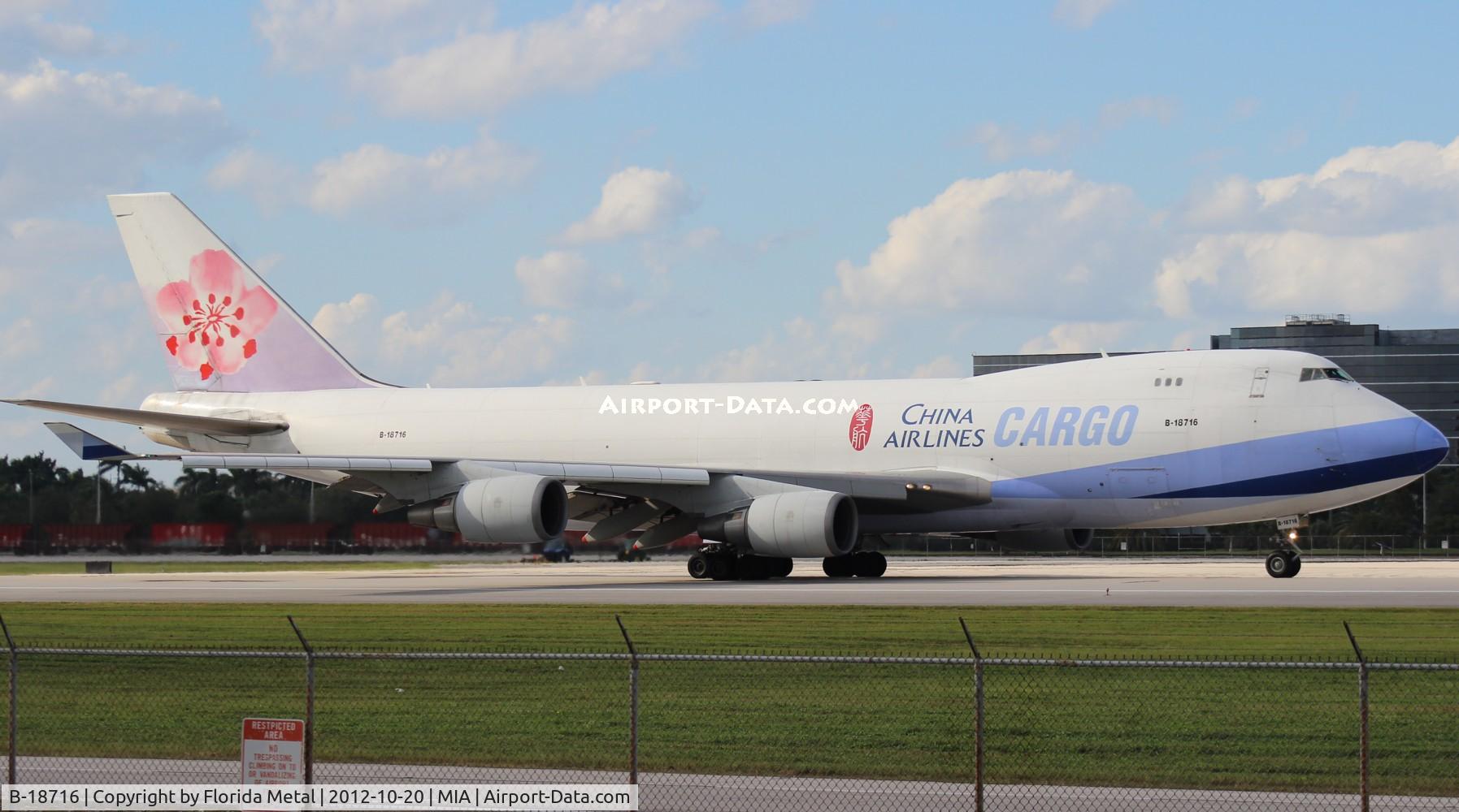 B-18716, 2003 Boeing 747-409F/SCD C/N 33732, China Cargo 747-400