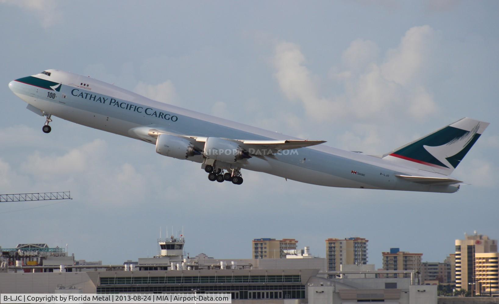 B-LJC, 2011 Boeing 747-867F/SCD C/N 39240, Cathay Cargo 747-800