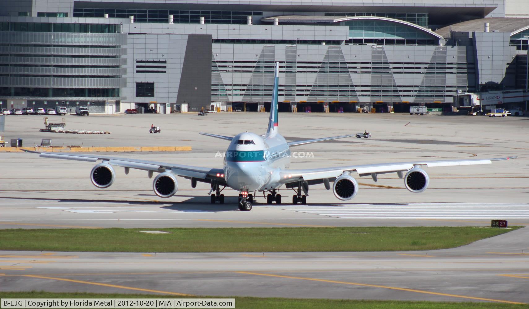 B-LJG, 2012 Boeing 747-867F C/N 39244, Cathay Cargo 747-800