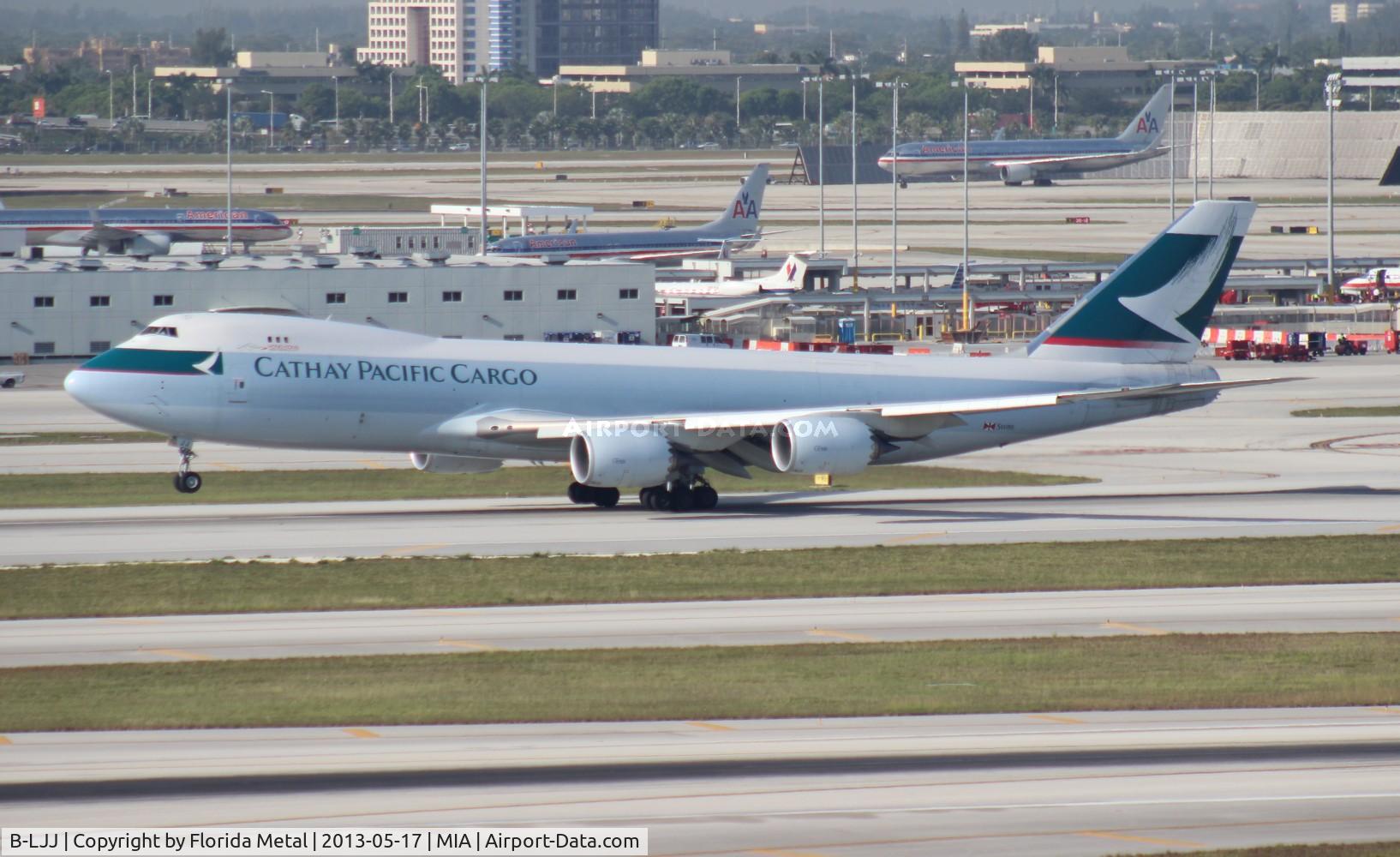 B-LJJ, 2012 Boeing 747-867F/SCD C/N 39246, Cathay Cargo 747-800