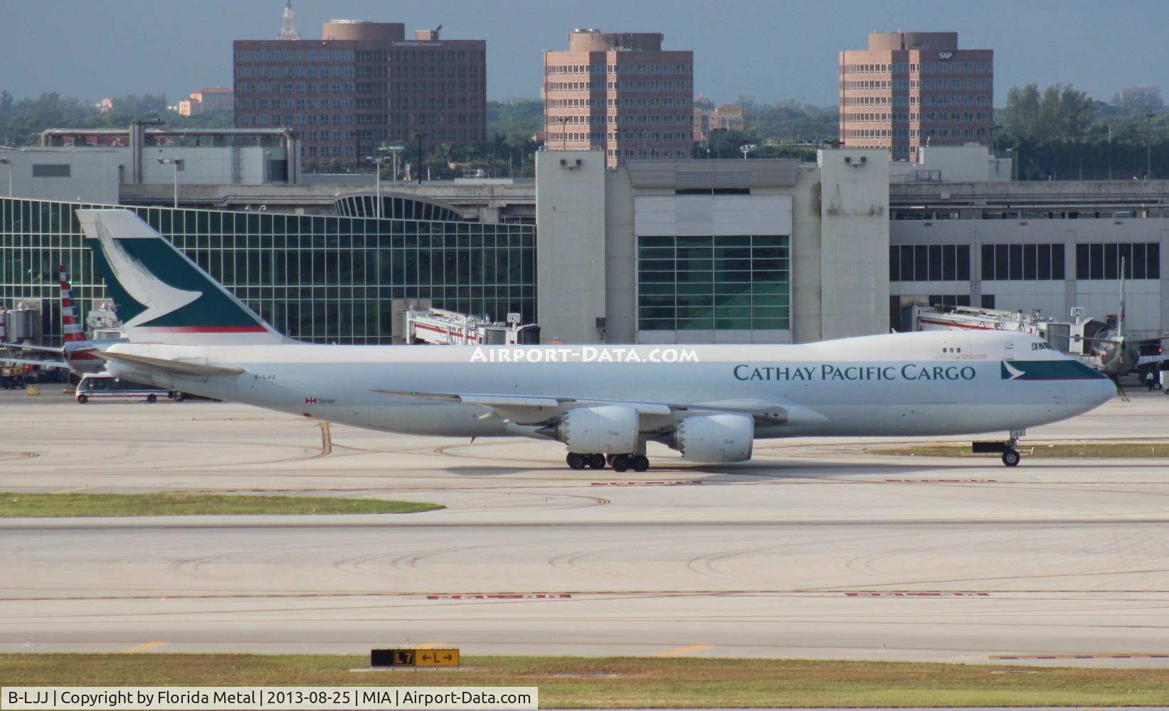 B-LJJ, 2012 Boeing 747-867F/SCD C/N 39246, Cathay Cargo 747-800