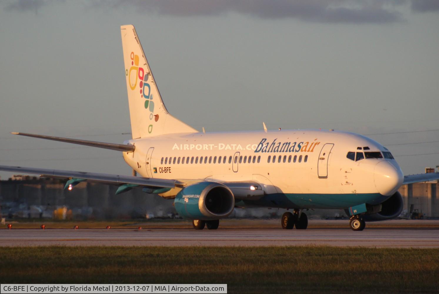 C6-BFE, 1993 Boeing 737-5H6 C/N 26450, Bahamas Air 737-500