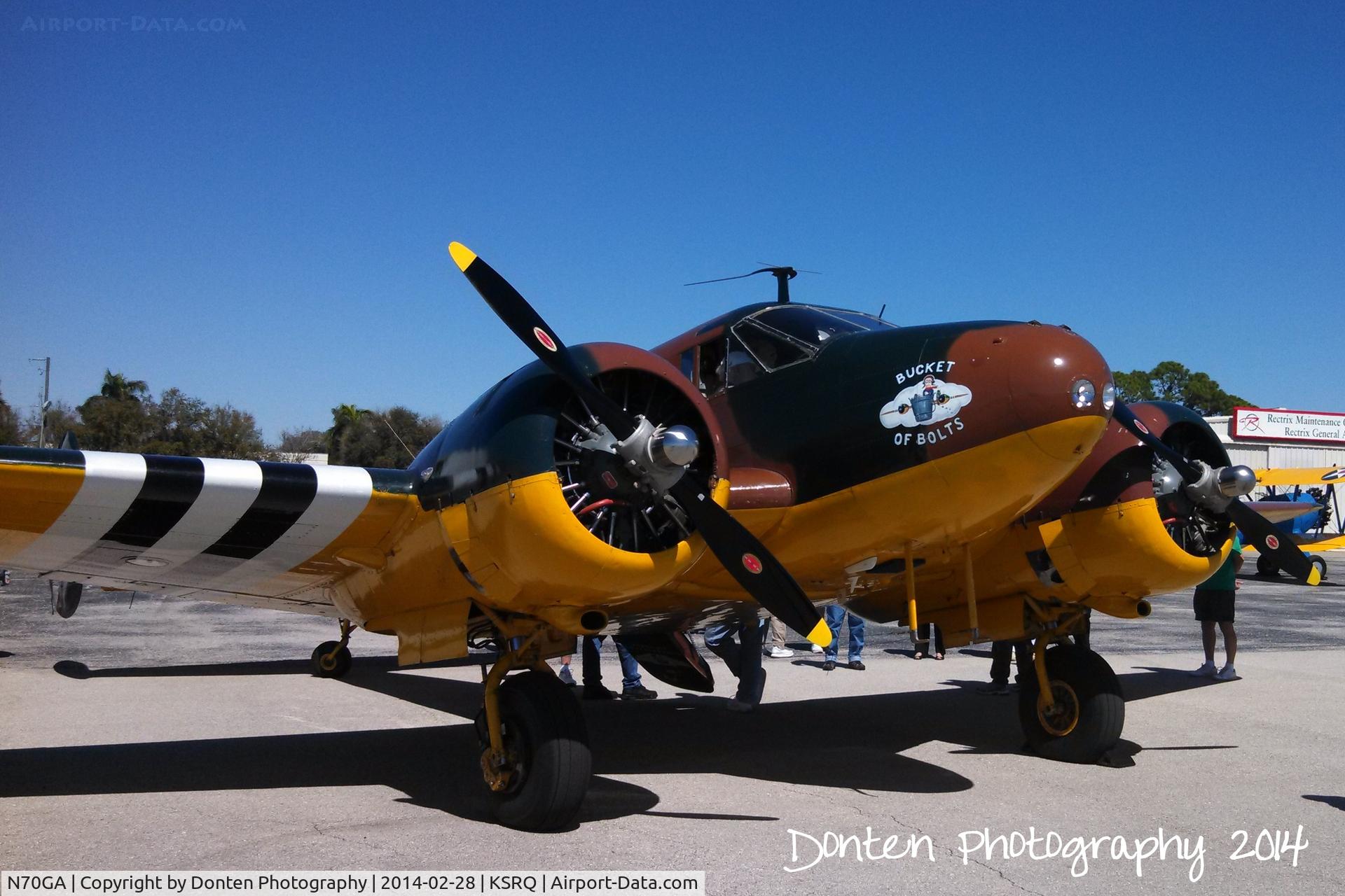 N70GA, 1946 Beech D18S C/N A-177, C-45 Expeditor 