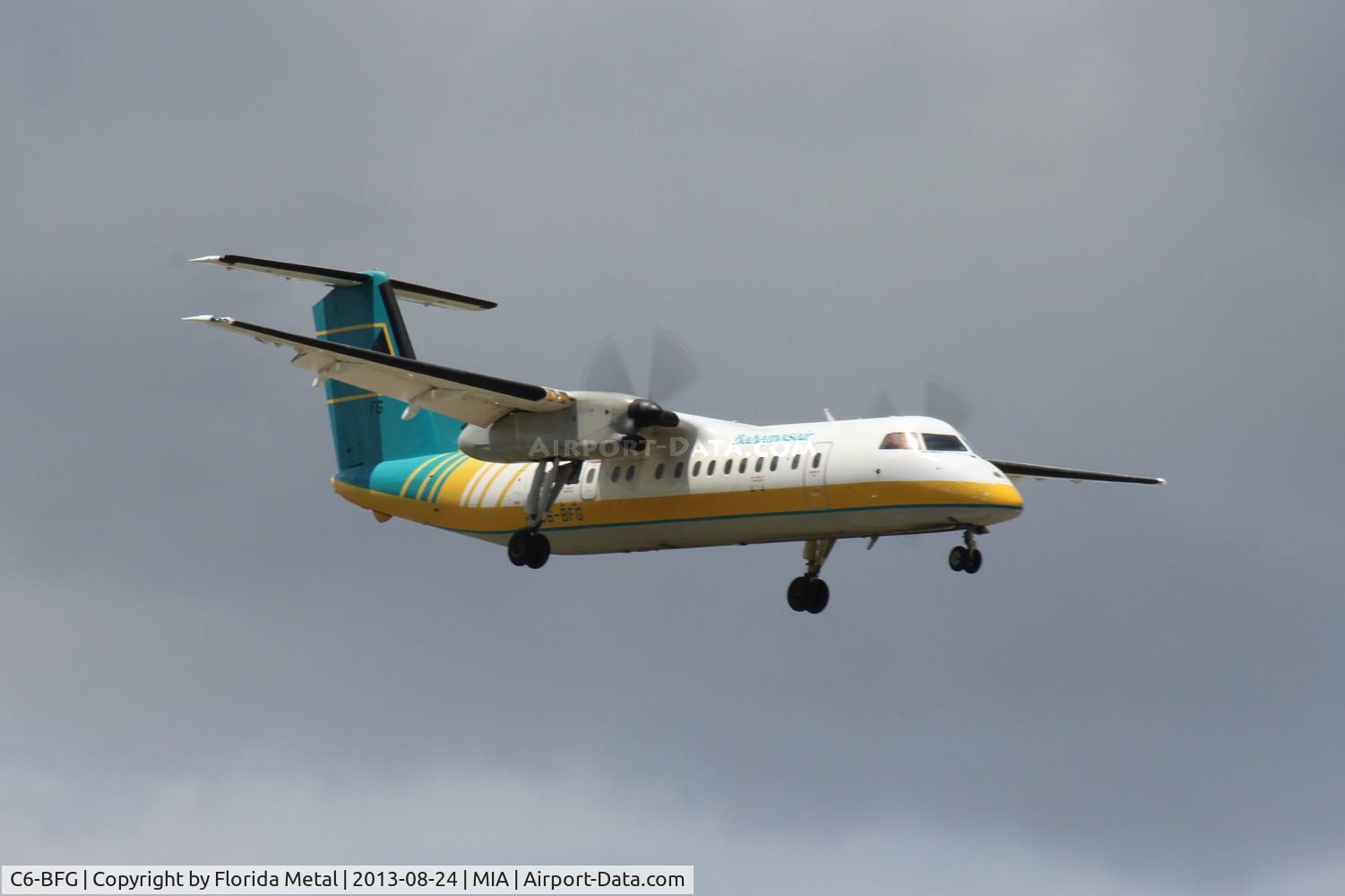 C6-BFG, 1991 De Havilland Canada DHC-8-311 Dash 8 C/N 288, Bahamas Air Dash 8