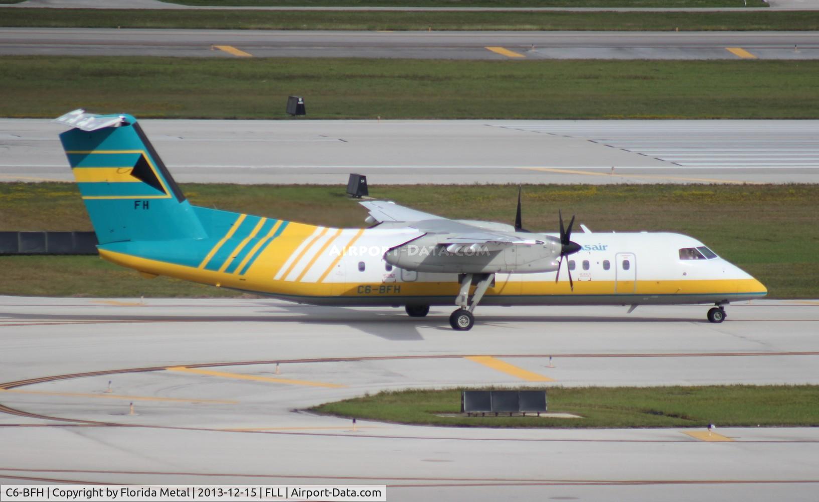 C6-BFH, 1991 De Havilland Canada DHC-8-300 Dash 8 C/N 291, Bahamas Air Dash 8