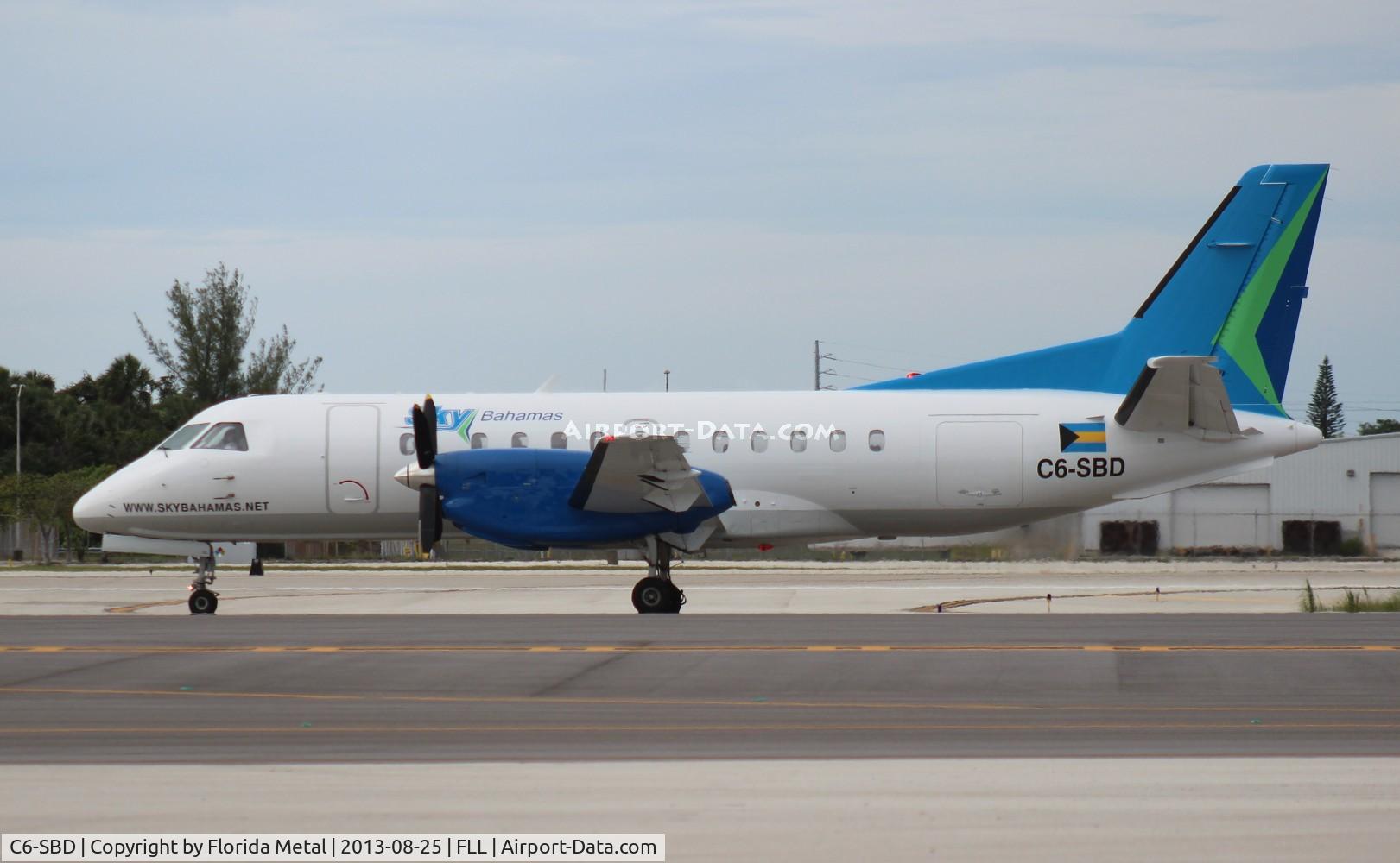 C6-SBD, 1985 Saab-Fairchild SF340 C/N 340A-021, Sky Bahamas Saab 340A
