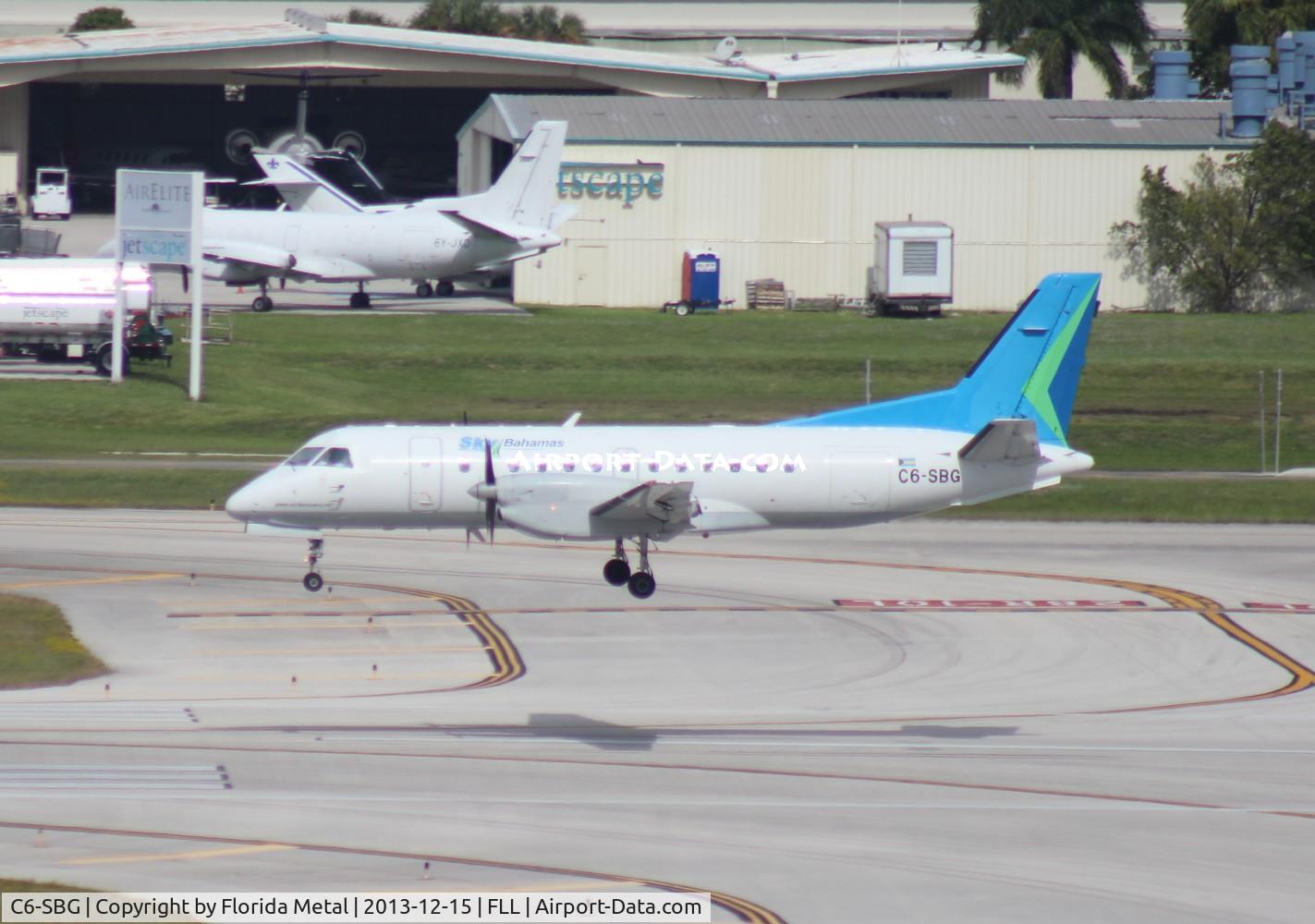 C6-SBG, 1988 Saab 340A C/N 340A-110, Sky Bahamas Saab 340A