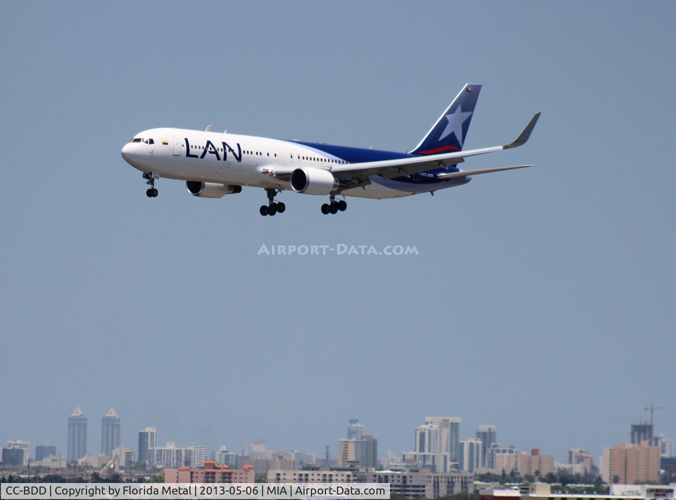 CC-BDD, 2012 Boeing 767-316/ER C/N 40799, LAN 767-300