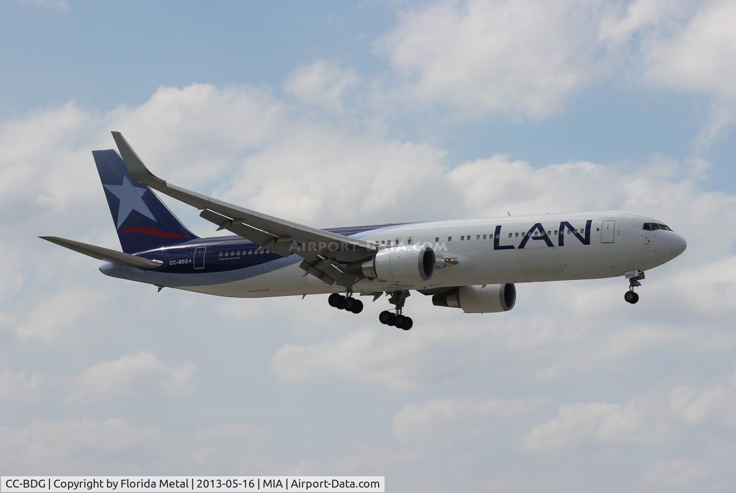 CC-BDG, 2012 Boeing 767-316/ER C/N 41747, LAN 767-300