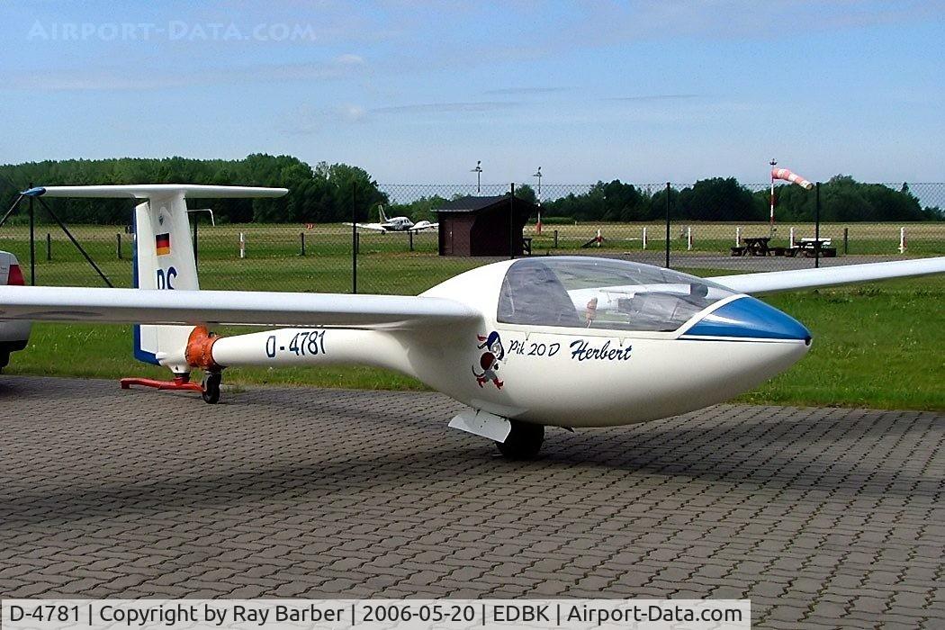 D-4781, Eiriavion PIK-20D C/N 20503, Eiri Avion PIK-20D [20503] Kyritz~D 20/05/2006