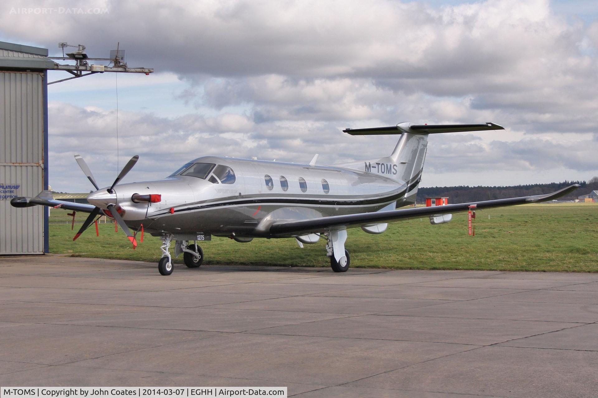 M-TOMS, 2011 Pilatus PC-12/47E C/N 1275, At Pilatus Centre