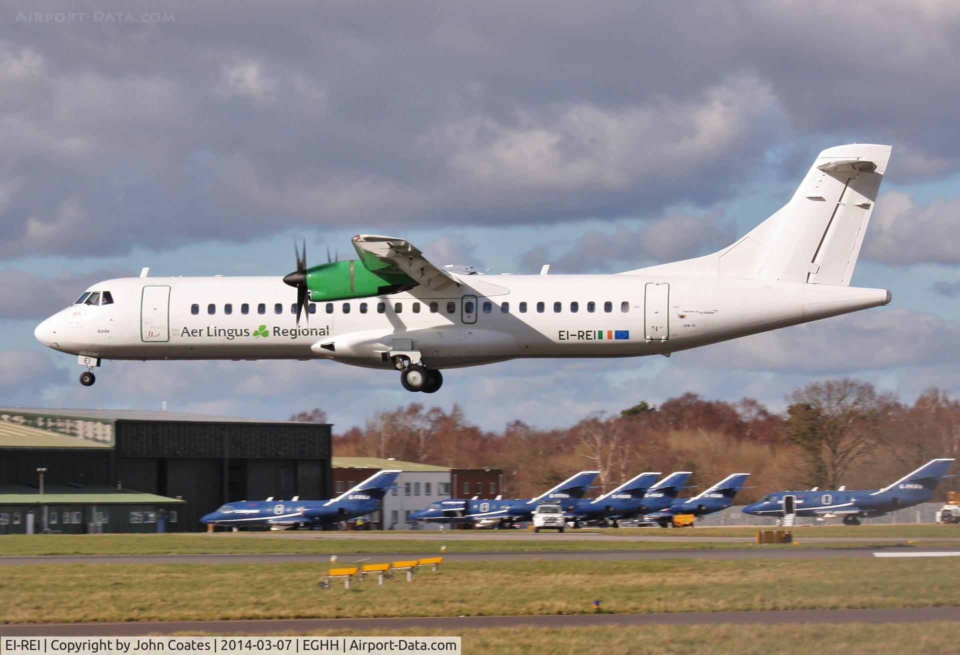 EI-REI, 1991 ATR 72-201 C/N 267, Daily Dublin service arriving