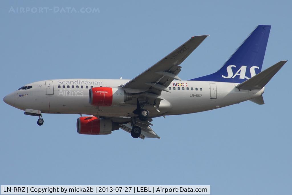 LN-RRZ, 1998 Boeing 737-683 C/N 28295, Landing