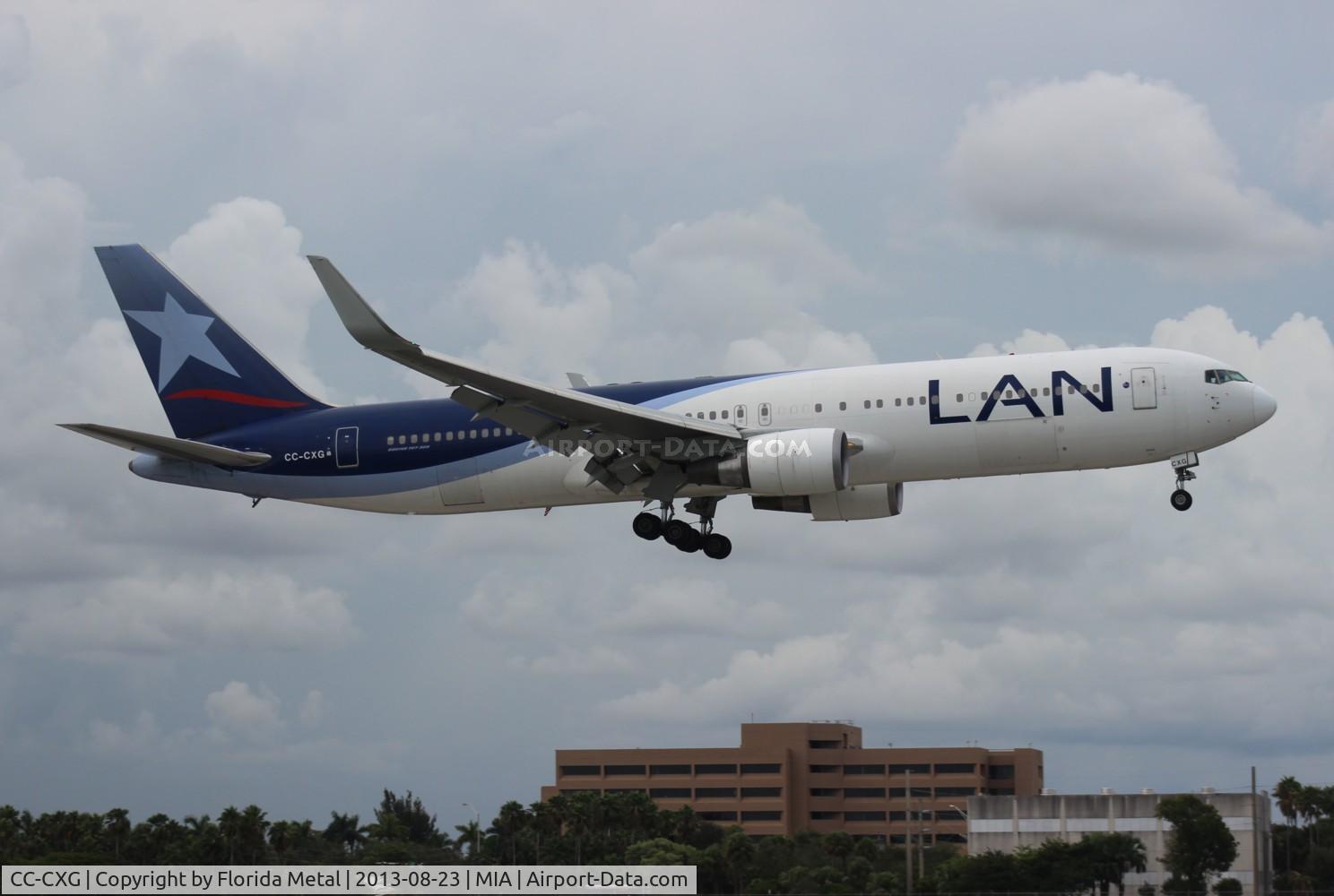 CC-CXG, 2008 Boeing 767-316/ER C/N 36712, LAN 767-300
