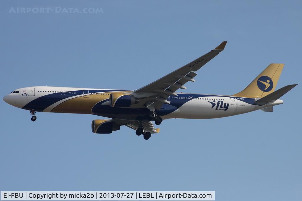 EI-FBU, 1996 Airbus A330-322 C/N 120, Landing