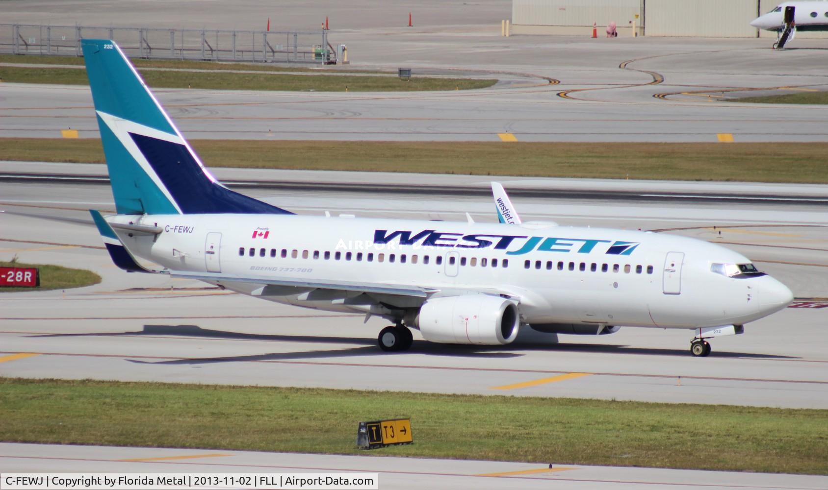 C-FEWJ, 2005 Boeing 737-7CT C/N 32769, West Jet 737-700