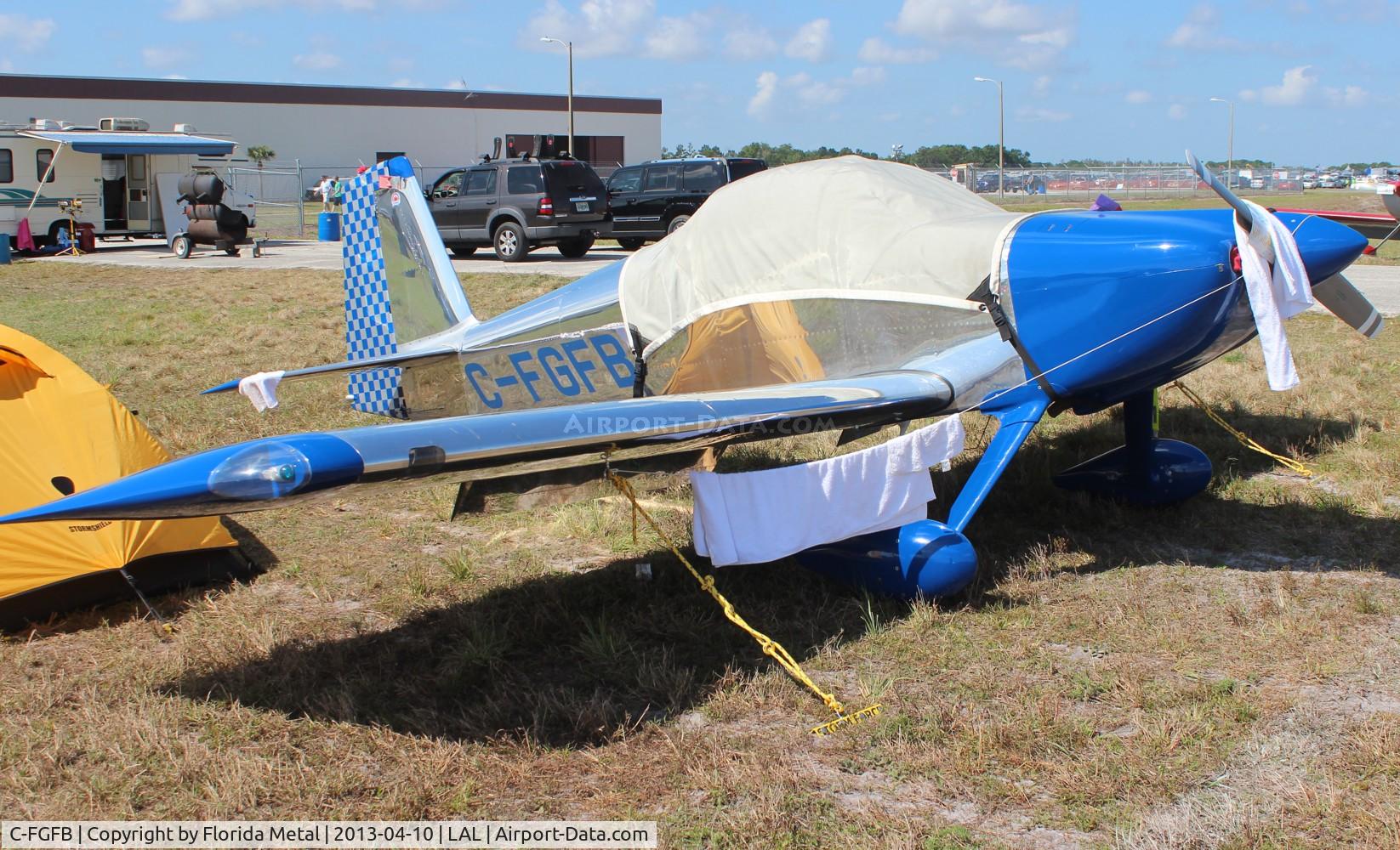 C-FGFB, 2008 Vans RV-7 C/N 72565, Vans RV-7