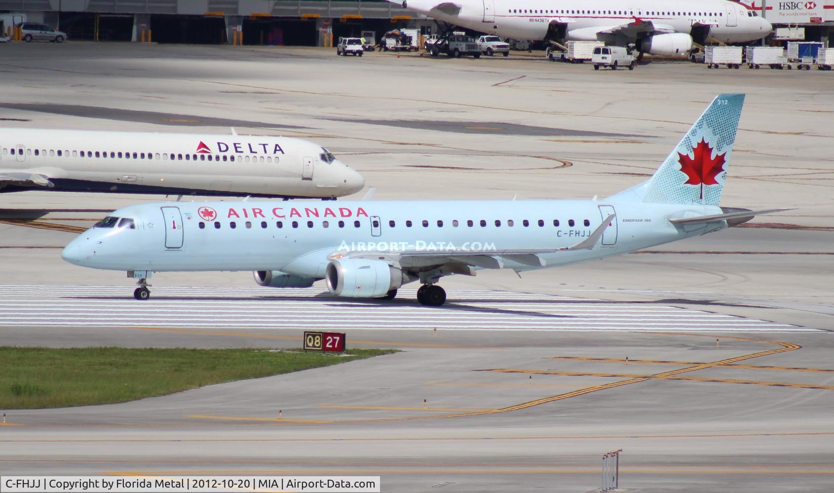 C-FHJJ, 2006 Embraer 190AR (ERJ-190-100IGW) C/N 19000041, Air Canada E190