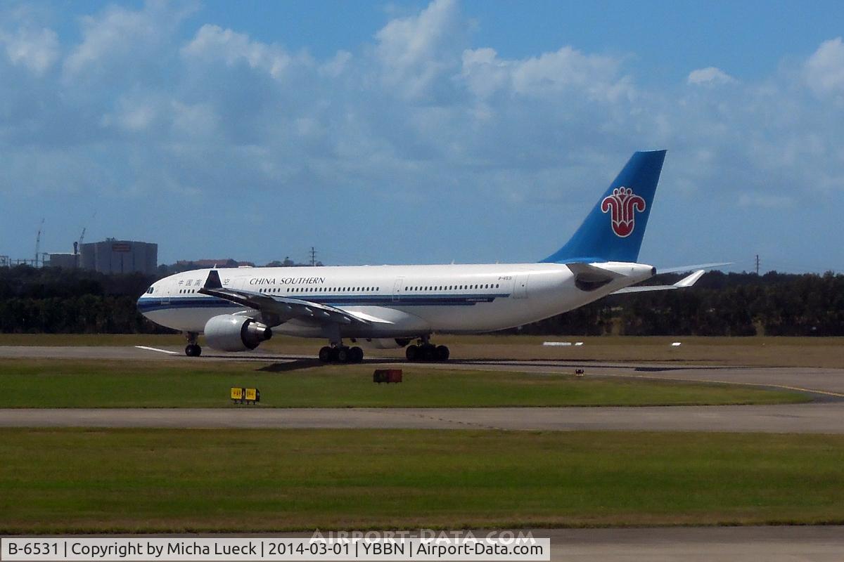 B-6531, 2011 Airbus A330-223 C/N 1233, At Brisbane