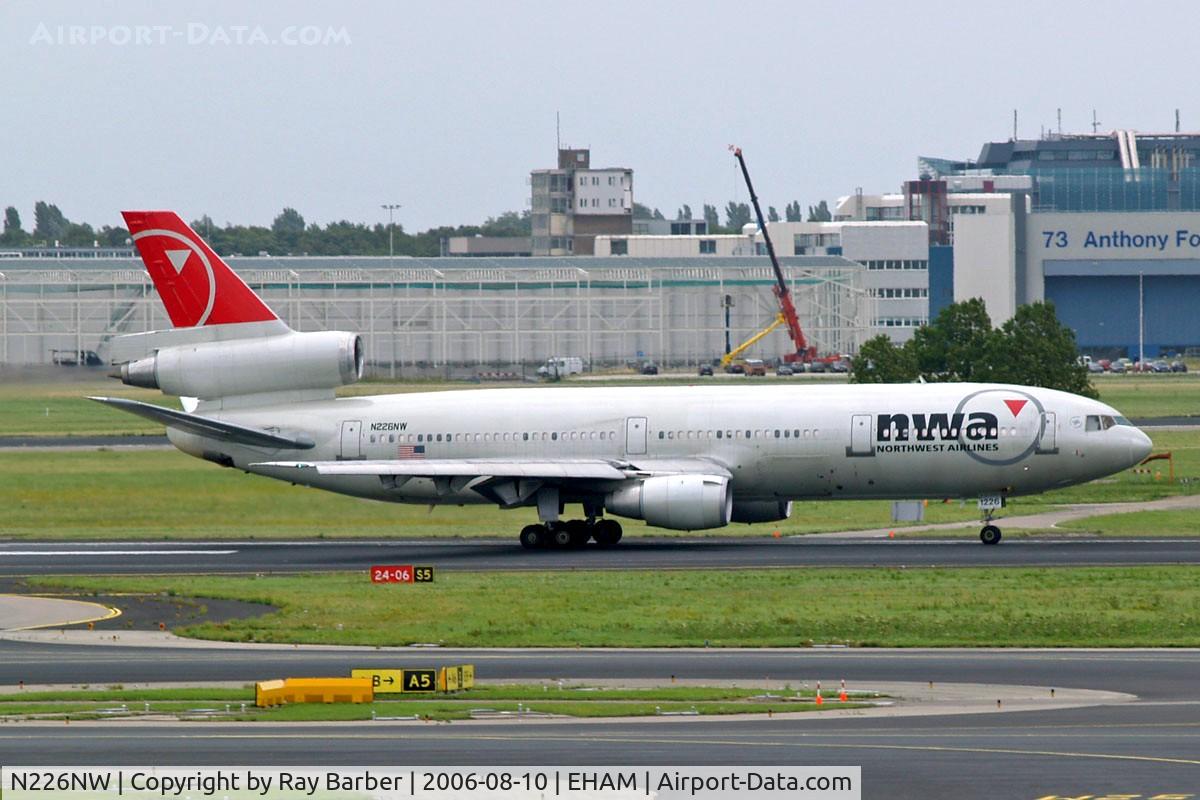 N226NW, 1980 Douglas DC-10-30ER C/N 46583, McDonnell-Douglas DC-10-30 [46583] (Northwest Airlines) Amsterdam-Schiphol~PH 10/08/2006