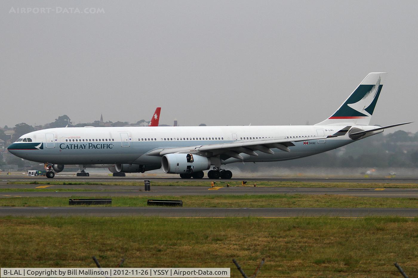 B-LAL, 2011 Airbus A330-343X C/N 1222, landed on 16R