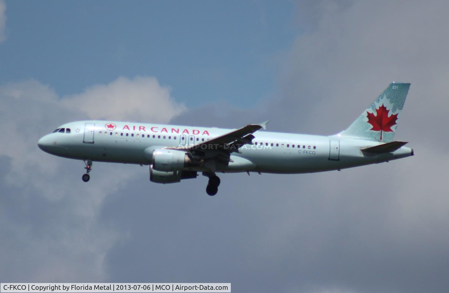 C-FKCO, 1991 Airbus A320-211 C/N 277, Air Canada A320