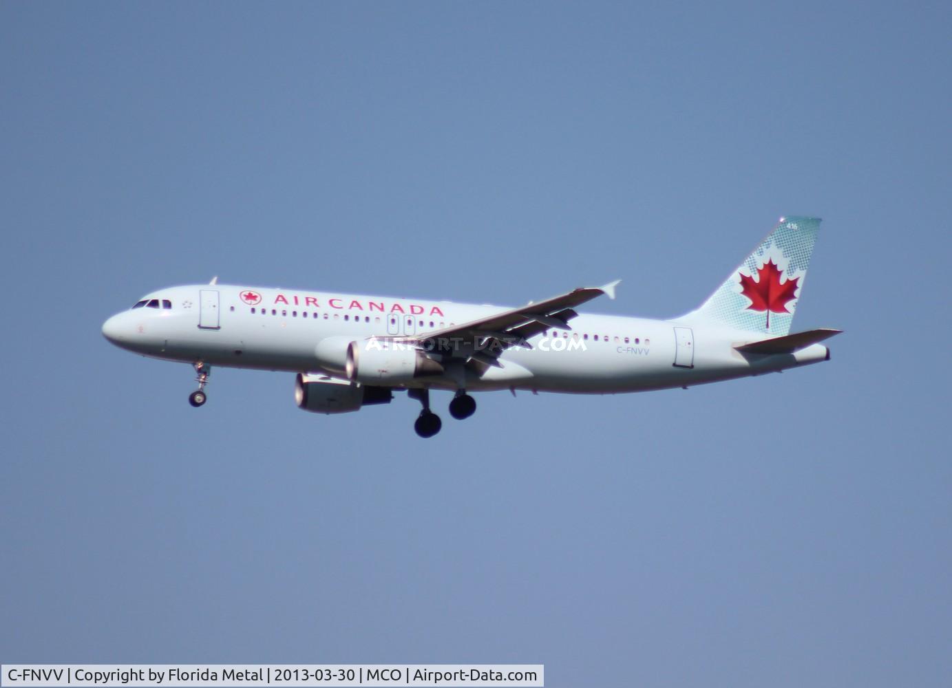 C-FNVV, 1993 Airbus A320-211 C/N 404, Air Canada A320
