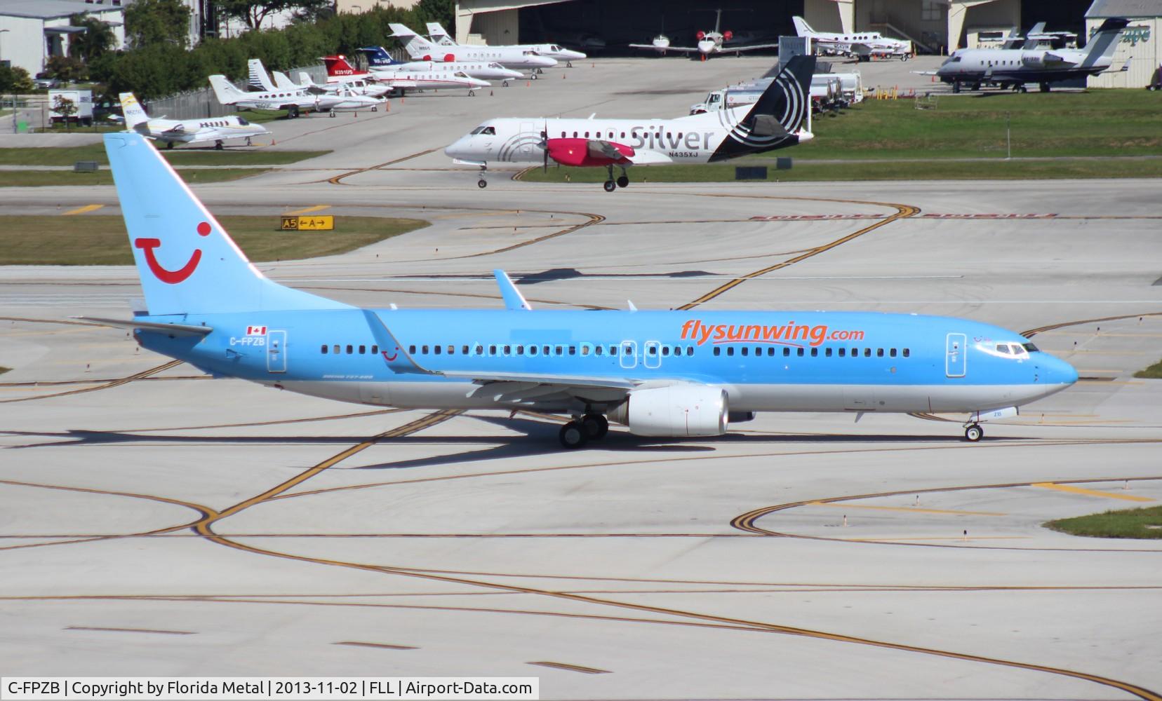 C-FPZB, 2007 Boeing 737-8K5 C/N 35131, Sunwing TUI hybrid 737-800