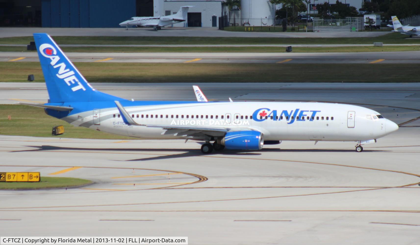 C-FTCZ, 2000 Boeing 737-8AS C/N 29923, Canjet 737-800