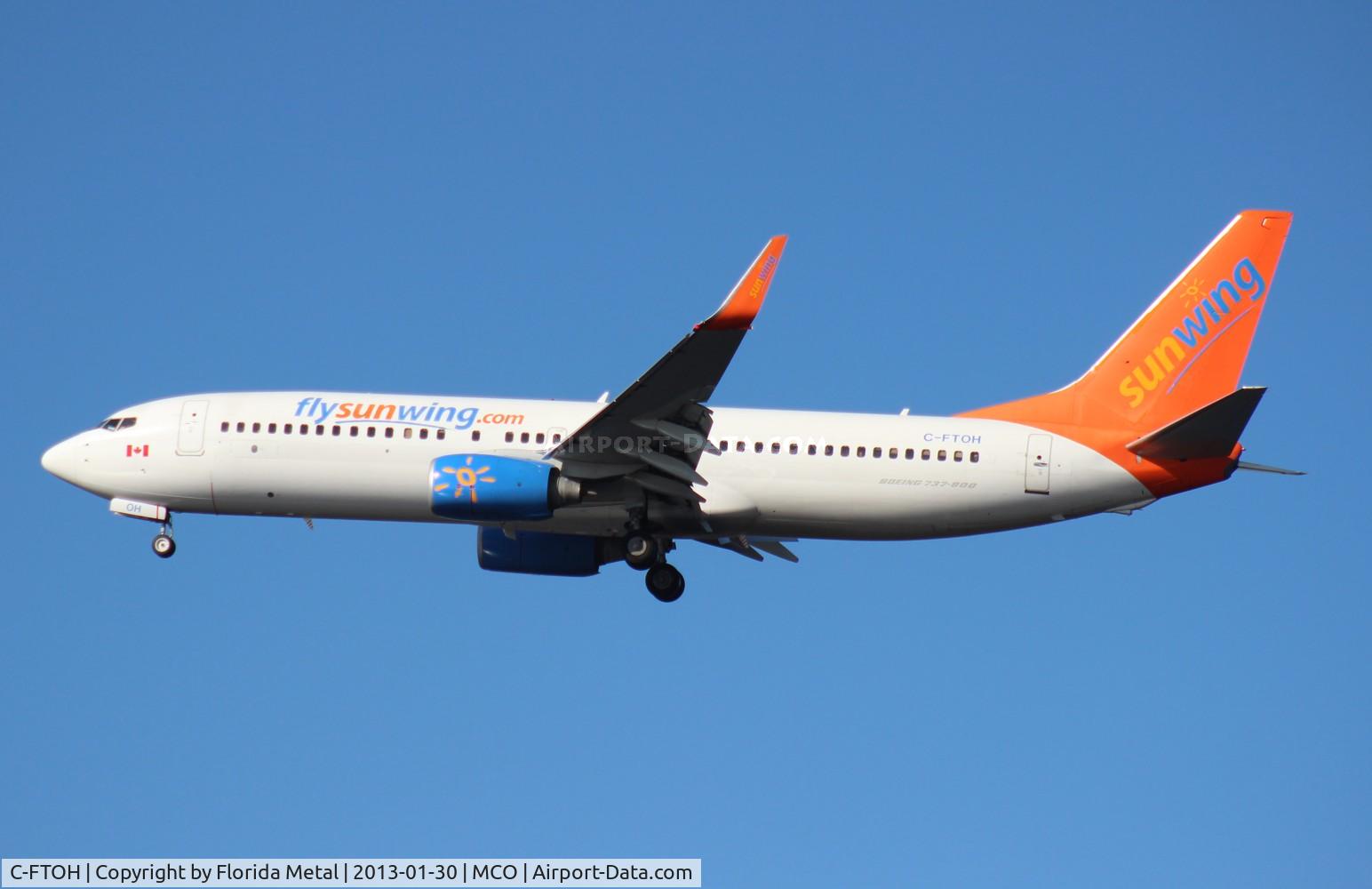 C-FTOH, 2009 Boeing 737-8HX C/N 29647, Sunwing 737-800