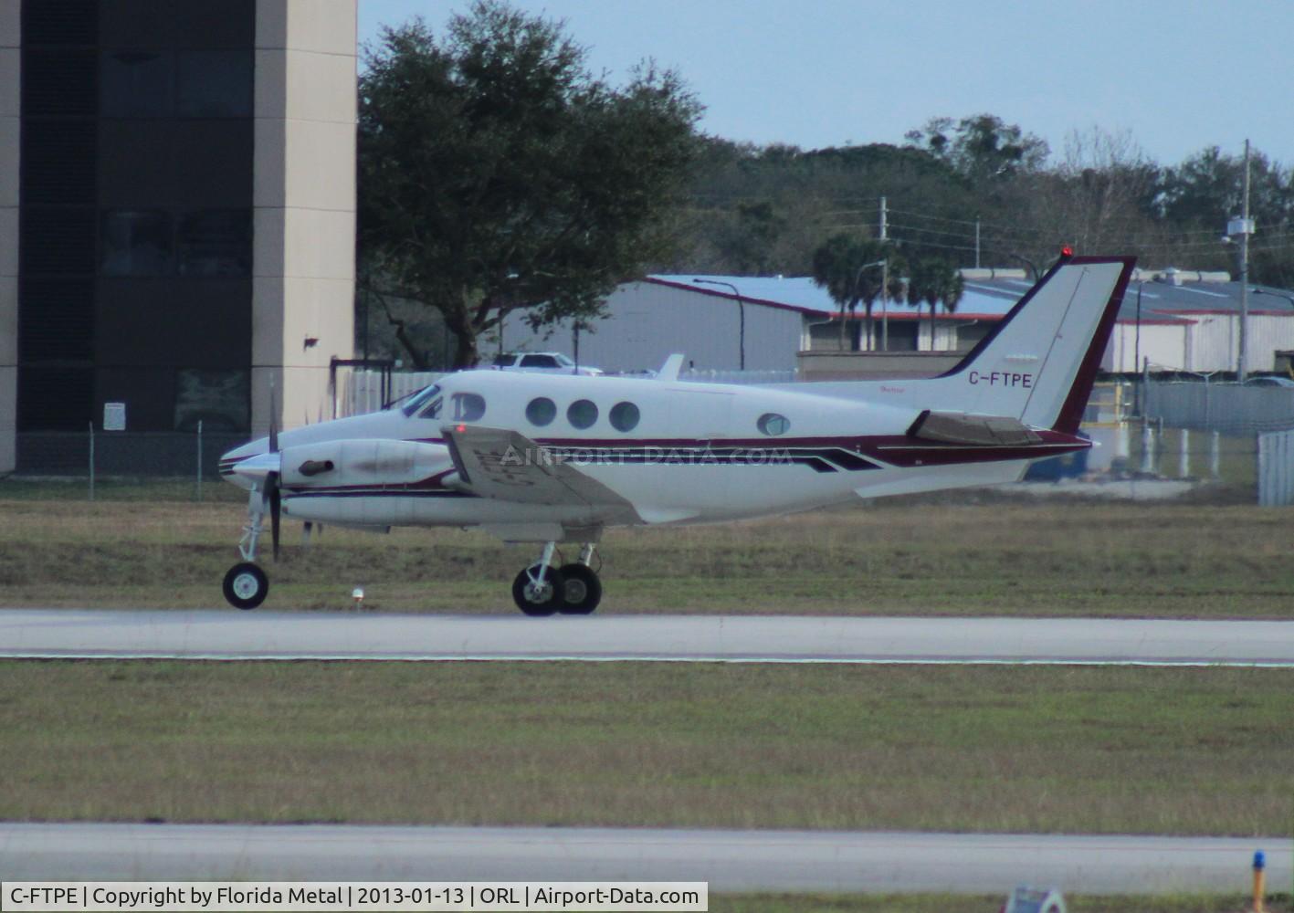 C-FTPE, 1993 Beech C90A King Air C/N LJ-1342, Beech C90A