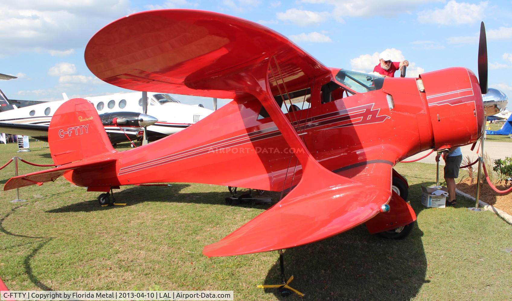 C-FTTY, 1941 Beech D17S Staggerwing C/N 419, Beech D17S Staggerwing