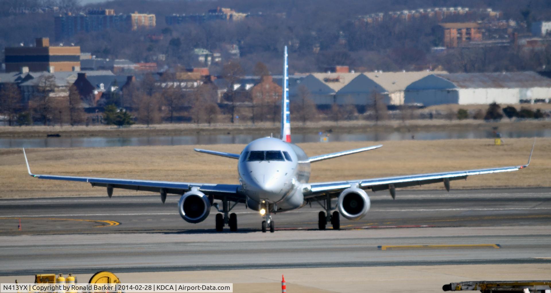 N413YX, 2013 Embraer 175LR (ERJ-170-200LR) C/N 17000376, Taxi National