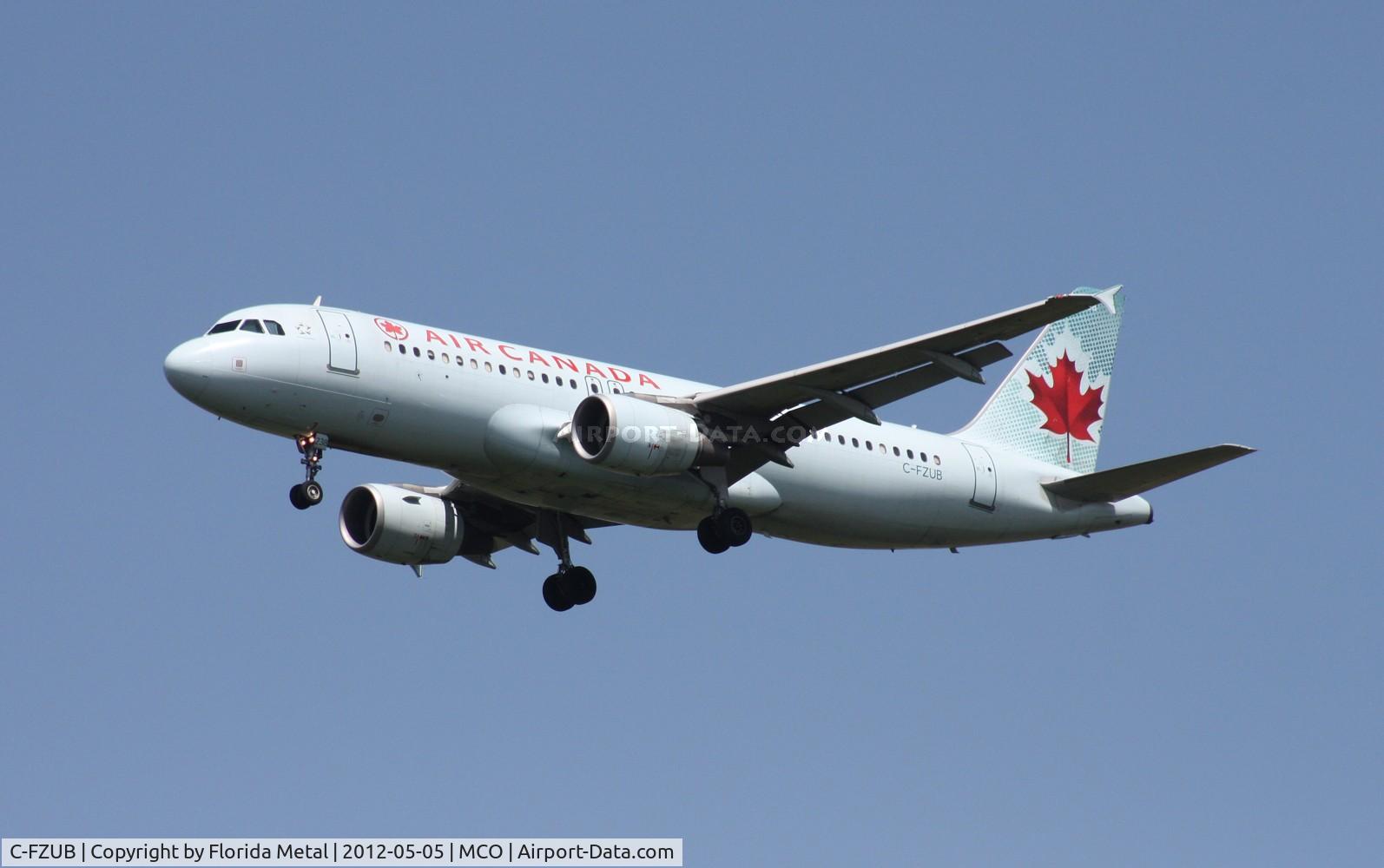 C-FZUB, 2003 Airbus A320-214 C/N 1940, Air Canada A320