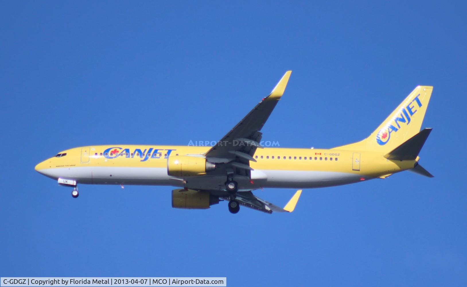 C-GDGZ, 2011 Boeing 737-8K5 C/N 39094, Canjet TUIFly Germany hybrid 737-800