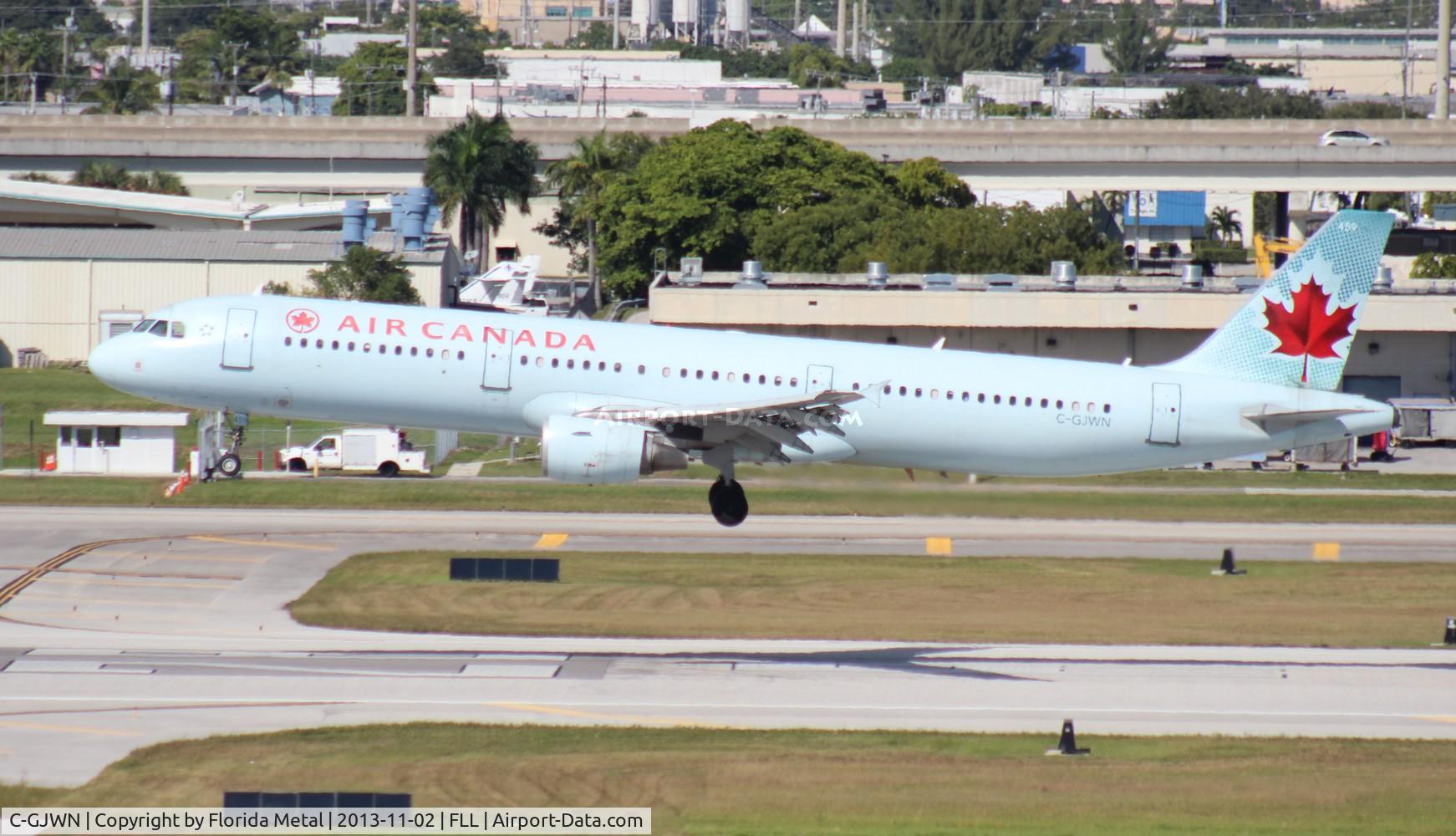 C-GJWN, 2002 Airbus A321-211 C/N 1783, Air Canada A321