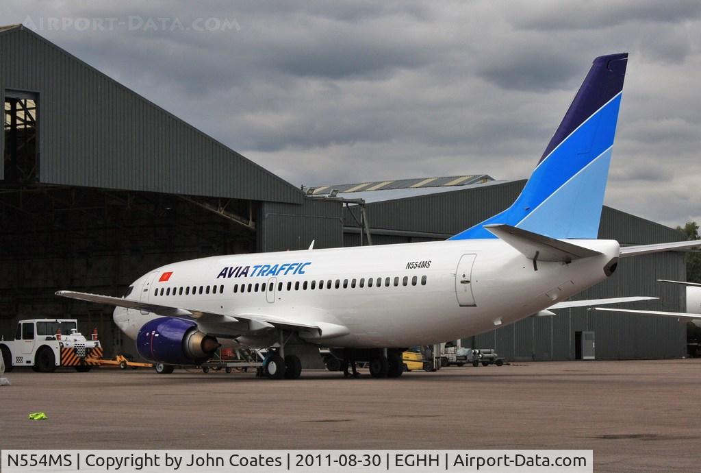 N554MS, 1990 Boeing 737-3Y0 C/N 24681, At European after repaint